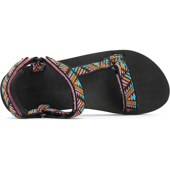 Muboliy Size 8.5 Sandals Adjustable Straps EVA Yoga Mat Insole Arch Support - Picture 9 of 11